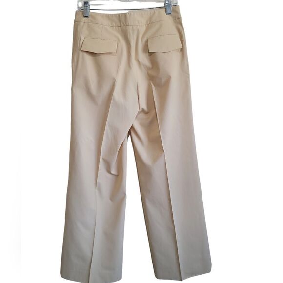 Ronit Zilkha Yellow Wideleg Dress Pants Sz 12 - Picture 2 of 10